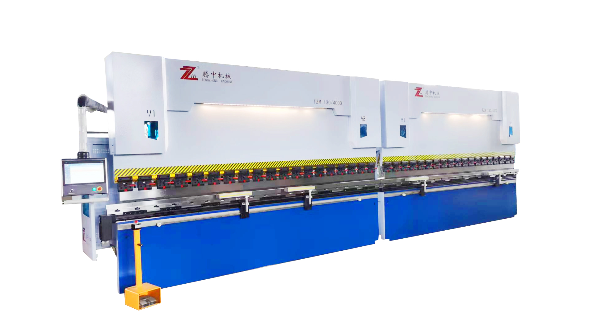 Prensa dobradeira cnc tandem